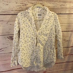 Grayson Butterfly 🦋 casual button down linen shirt